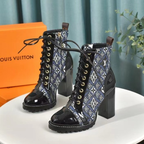 Louis Vuitton Boots For Women #1267045 $92.00 USD, Wholesale Replica Louis Vuitton Boots