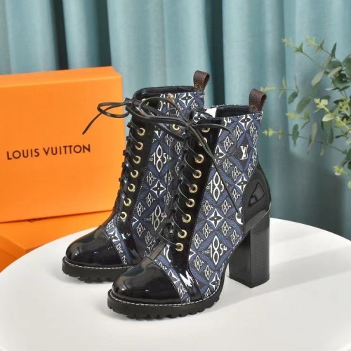 Replica Louis Vuitton Boots For Women #1267045 $92.00 USD for Wholesale