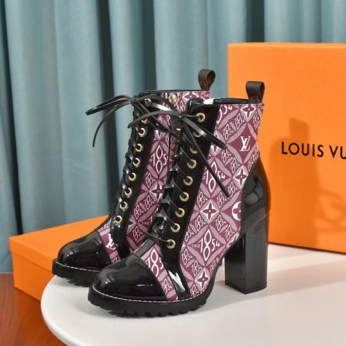 Replica Louis Vuitton Boots For Women #1267046 $92.00 USD for Wholesale