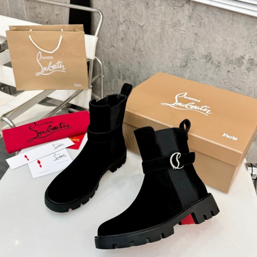 Christian Louboutin Boots For Women #1267052 $112.00 USD, Wholesale Replica Christian Louboutin Boots