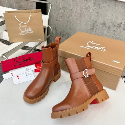 Christian Louboutin Boots For Women #1267055 $112.00 USD, Wholesale Replica Christian Louboutin Boots