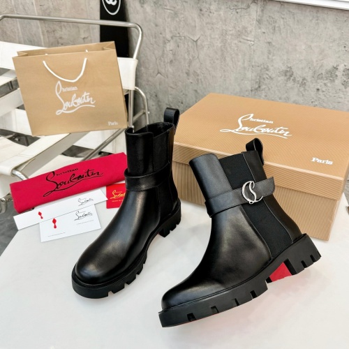 Christian Louboutin Boots For Women #1267056 $112.00 USD, Wholesale Replica Christian Louboutin Boots