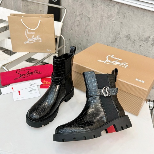 Christian Louboutin Boots For Women #1267058 $112.00 USD, Wholesale Replica Christian Louboutin Boots