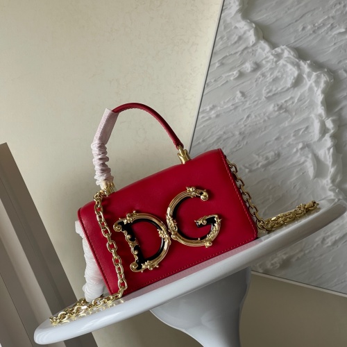 Dolce &amp; Gabbana D&amp;G AAA Quality Messenger Bags For Women #1267064 $115.00 USD, Wholesale Replica Dolce &amp; Gabbana D&amp;G AAA Quality Messenger Bags