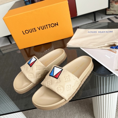 Replica Louis Vuitton Slippers For Women #1267073 $76.00 USD for Wholesale