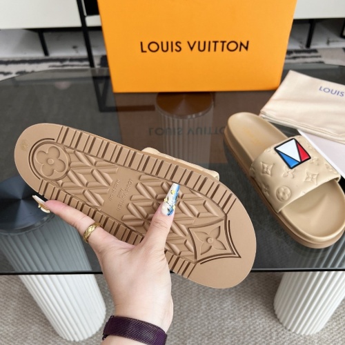 Replica Louis Vuitton Slippers For Women #1267073 $76.00 USD for Wholesale