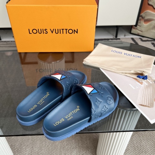 Replica Louis Vuitton Slippers For Women #1267074 $76.00 USD for Wholesale