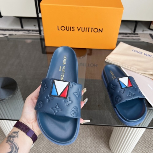 Replica Louis Vuitton Slippers For Women #1267074 $76.00 USD for Wholesale