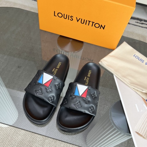 Replica Louis Vuitton Slippers For Women #1267075 $76.00 USD for Wholesale