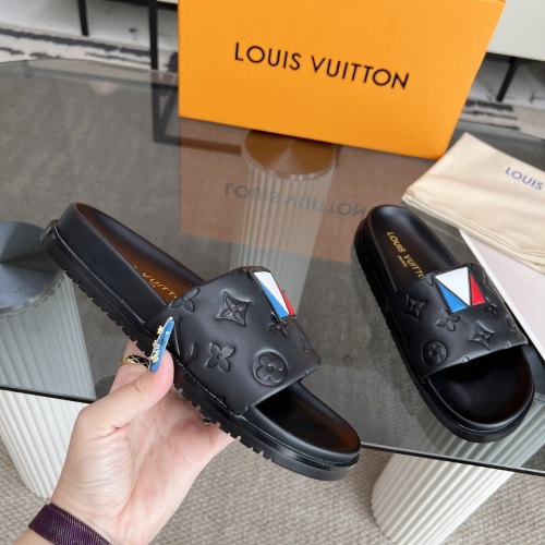 Replica Louis Vuitton Slippers For Women #1267075 $76.00 USD for Wholesale