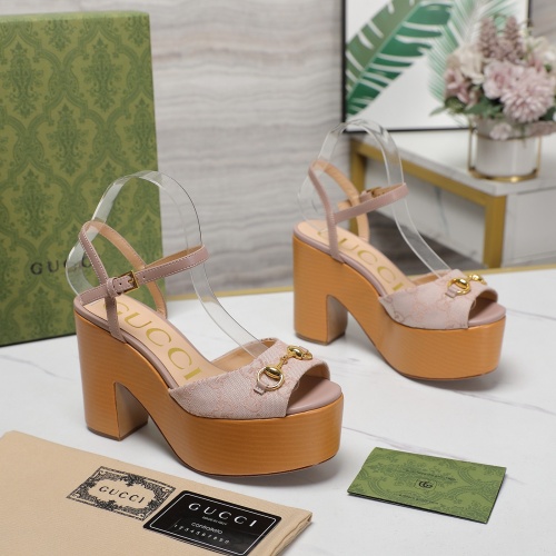 Replica Gucci Sandal For Women #1267081 $125.00 USD for Wholesale