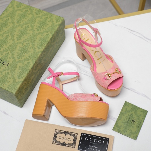 Replica Gucci Sandal For Women #1267082 $125.00 USD for Wholesale