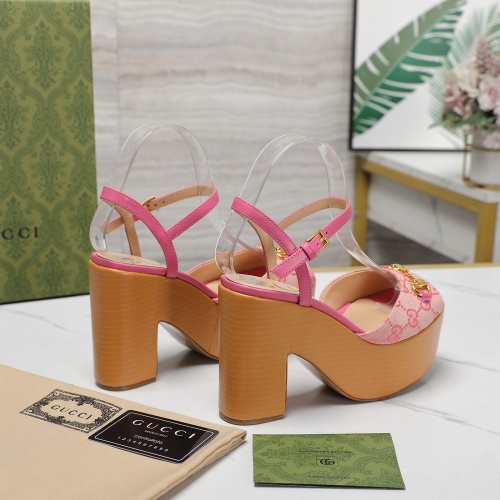 Replica Gucci Sandal For Women #1267082 $125.00 USD for Wholesale