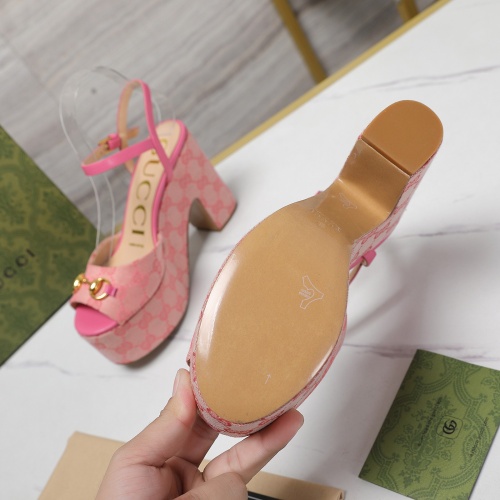 Replica Gucci Sandal For Women #1267088 $125.00 USD for Wholesale