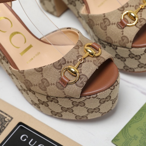 Replica Gucci Sandal For Women #1267089 $125.00 USD for Wholesale