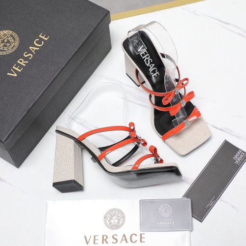 Replica Versace Sandal For Women #1267111 $112.00 USD for Wholesale