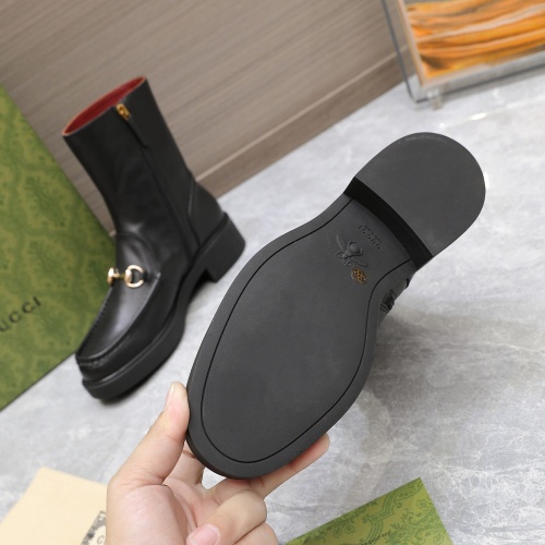 Replica Gucci Boots For Women #1267129 $140.00 USD for Wholesale