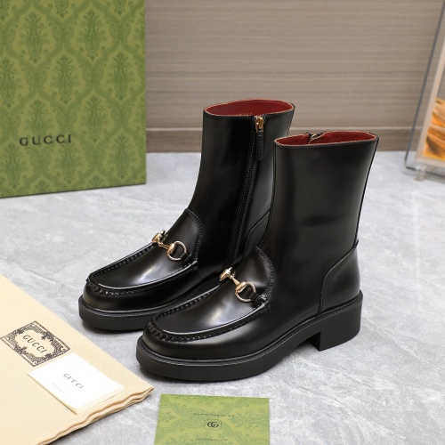 Gucci Boots For Women #1267130 $140.00 USD, Wholesale Replica Gucci Boots