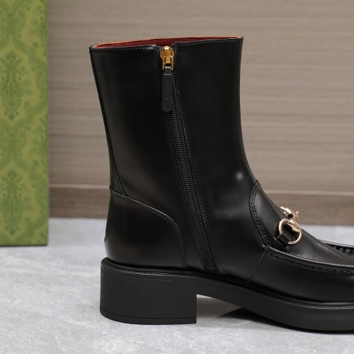 Replica Gucci Boots For Women #1267130 $140.00 USD for Wholesale