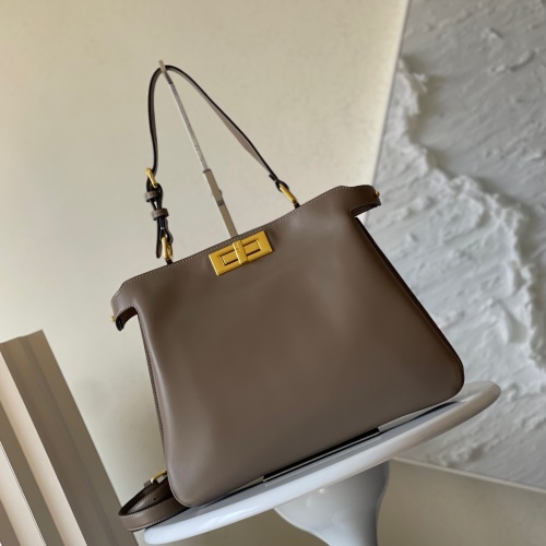 Fendi AAA Quality Shoulder Bags For Women #1267137 $158.00 USD, Wholesale Replica Fendi AAA Quality Shoulder Bags