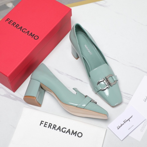 Salvatore Ferragamo High-Heeled Shoes For Women #1267139 $108.00 USD, Wholesale Replica Salvatore Ferragamo High-Heeled Shoes