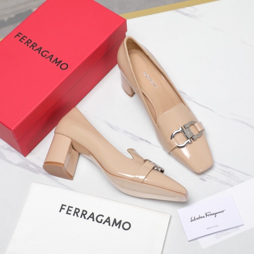 Salvatore Ferragamo High-Heeled Shoes For Women #1267140 $108.00 USD, Wholesale Replica Salvatore Ferragamo High-Heeled Shoes