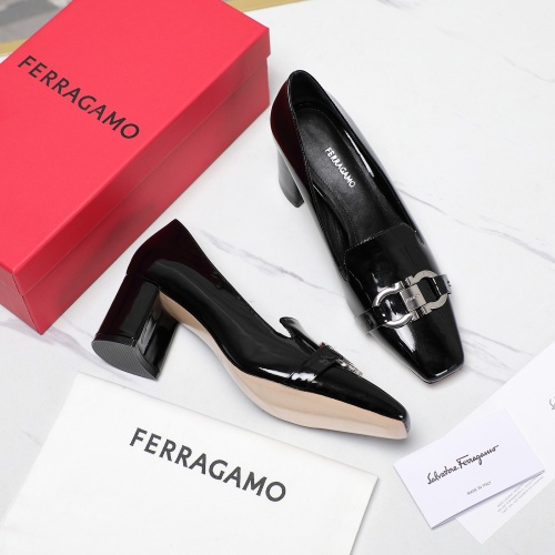 Salvatore Ferragamo High-Heeled Shoes For Women #1267143 $108.00 USD, Wholesale Replica Salvatore Ferragamo High-Heeled Shoes