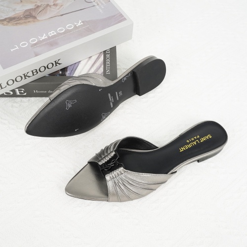 Replica Yves Saint Laurent YSL Slippers For Women #1267161 $85.00 USD for Wholesale