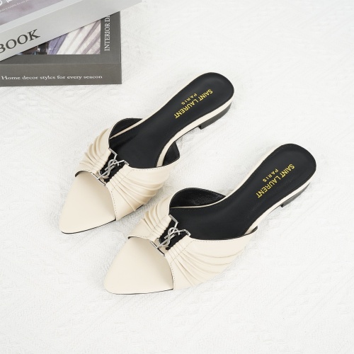 Yves Saint Laurent YSL Slippers For Women #1267168 $85.00 USD, Wholesale Replica Yves Saint Laurent YSL Slippers