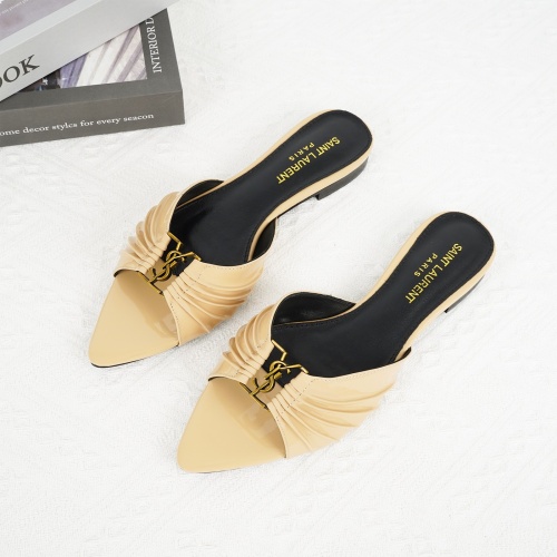 Yves Saint Laurent YSL Slippers For Women #1267169 $85.00 USD, Wholesale Replica Yves Saint Laurent YSL Slippers