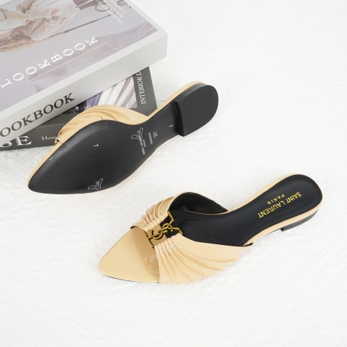 Replica Yves Saint Laurent YSL Slippers For Women #1267169 $85.00 USD for Wholesale