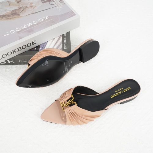 Replica Yves Saint Laurent YSL Slippers For Women #1267170 $85.00 USD for Wholesale