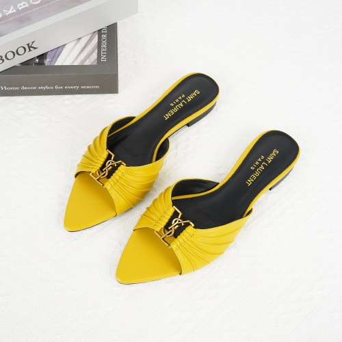 Yves Saint Laurent YSL Slippers For Women #1267171 $85.00 USD, Wholesale Replica Yves Saint Laurent YSL Slippers