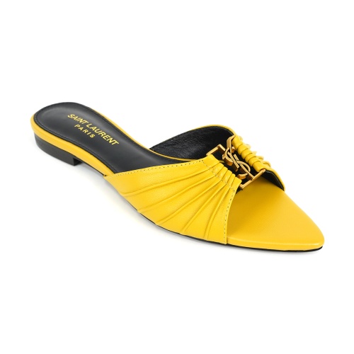 Replica Yves Saint Laurent YSL Slippers For Women #1267171 $85.00 USD for Wholesale