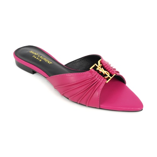 Replica Yves Saint Laurent YSL Slippers For Women #1267177 $85.00 USD for Wholesale