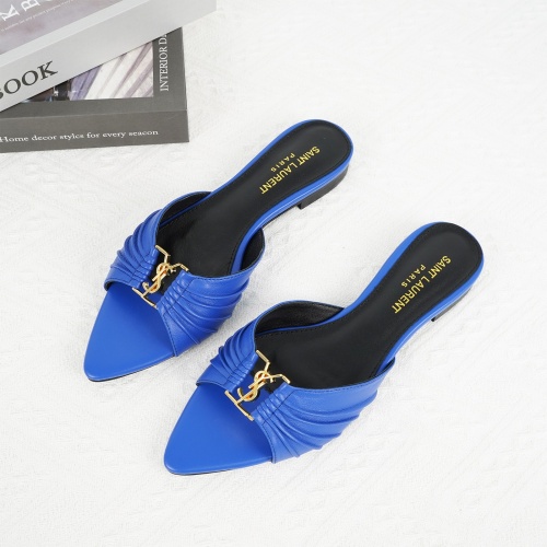 Yves Saint Laurent YSL Slippers For Women #1267178 $85.00 USD, Wholesale Replica Yves Saint Laurent YSL Slippers