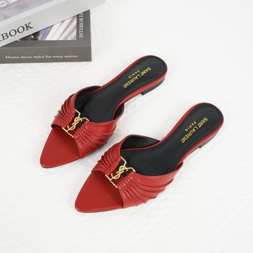 Yves Saint Laurent YSL Slippers For Women #1267179 $85.00 USD, Wholesale Replica Yves Saint Laurent YSL Slippers