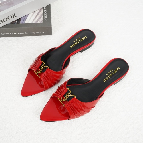 Yves Saint Laurent YSL Slippers For Women #1267180 $85.00 USD, Wholesale Replica Yves Saint Laurent YSL Slippers