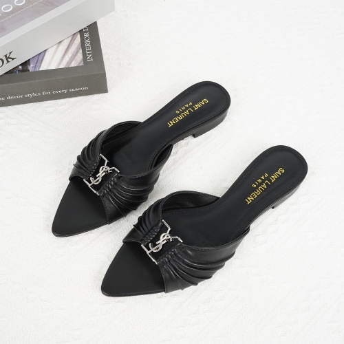 Yves Saint Laurent YSL Slippers For Women #1267183 $85.00 USD, Wholesale Replica Yves Saint Laurent YSL Slippers