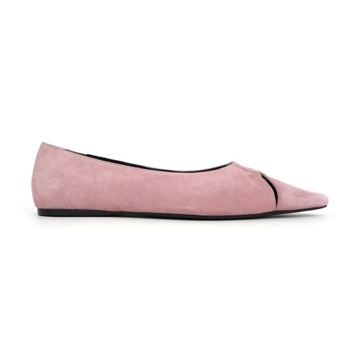 Replica Yves Saint Laurent YSL Flat Shoes For Women #1267195 $96.00 USD for Wholesale