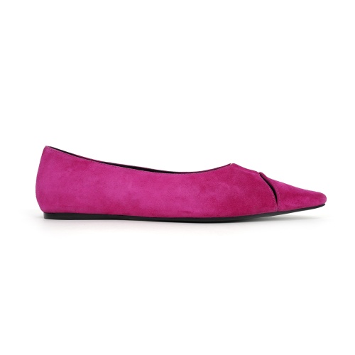 Replica Yves Saint Laurent YSL Flat Shoes For Women #1267196 $96.00 USD for Wholesale