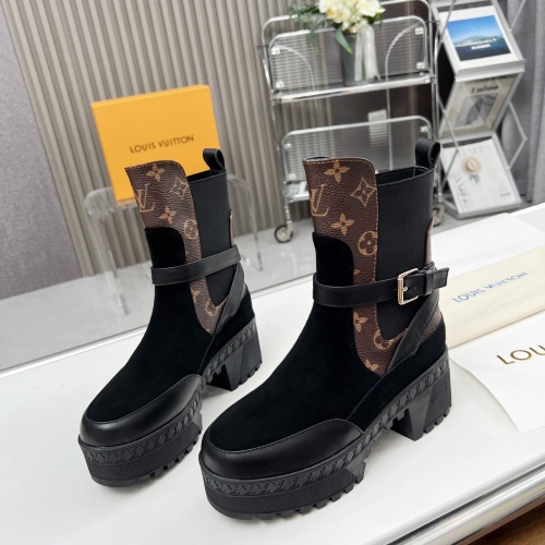 Louis Vuitton Boots For Women #1267230 $112.00 USD, Wholesale Replica Louis Vuitton Boots