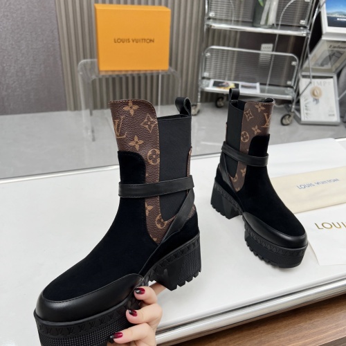 Replica Louis Vuitton Boots For Women #1267230 $112.00 USD for Wholesale