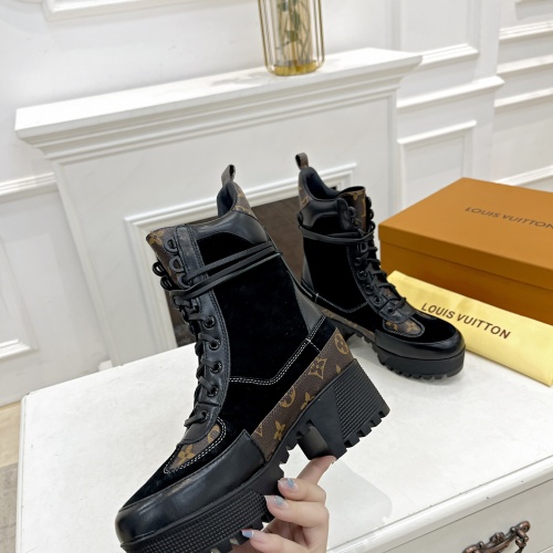 Replica Louis Vuitton Boots For Women #1267231 $98.00 USD for Wholesale