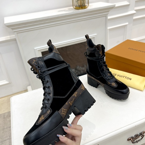 Replica Louis Vuitton Boots For Women #1267232 $98.00 USD for Wholesale