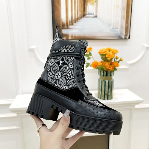 Replica Louis Vuitton Boots For Women #1267233 $98.00 USD for Wholesale