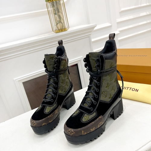 Louis Vuitton Boots For Women #1267234 $98.00 USD, Wholesale Replica Louis Vuitton Boots