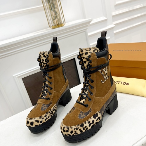 Louis Vuitton Boots For Women #1267236 $98.00 USD, Wholesale Replica Louis Vuitton Boots