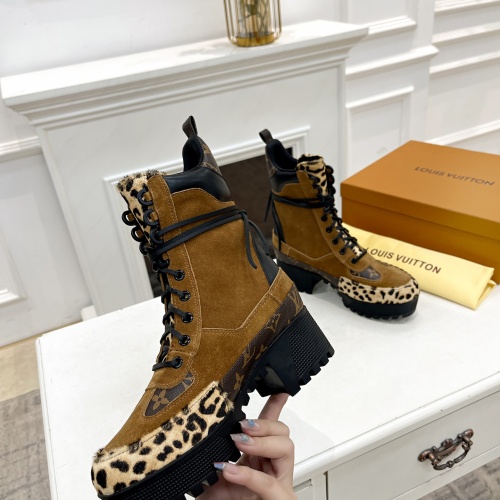 Replica Louis Vuitton Boots For Women #1267236 $98.00 USD for Wholesale