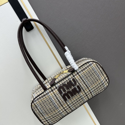 MIU MIU AAA Quality Handbags For Women #1267248 $85.00 USD, Wholesale Replica MIU MIU AAA Quality Handbags